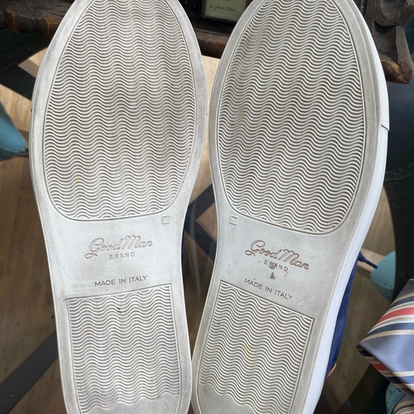 GOODMAN mens EDGE LO PREMIUM SUEDE SNEAKER SZ 10 - Picture 8 of 12